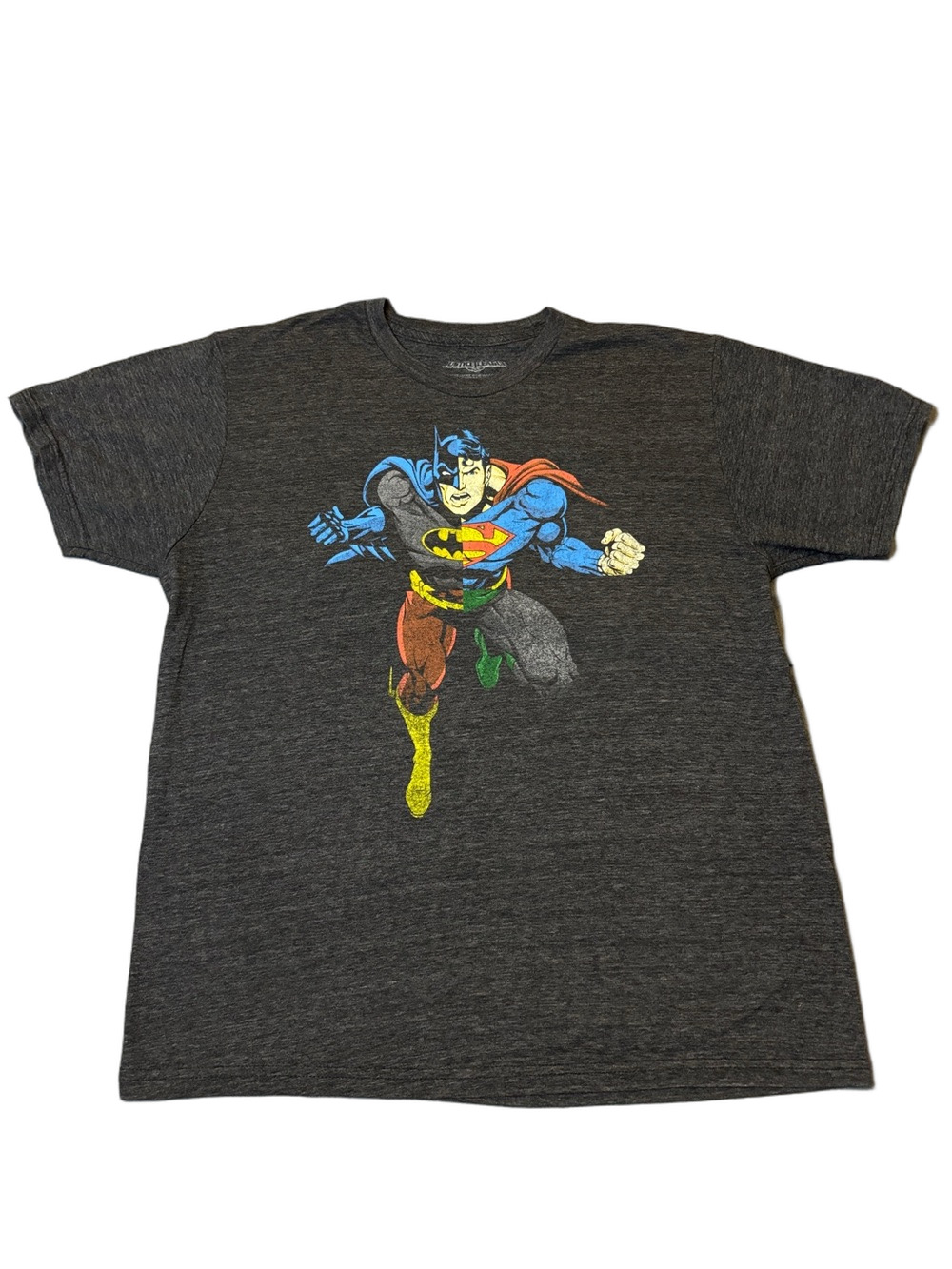 DC Comics Justice League Batman Superman Graphic T-Shirt Men’s Large - Picture 2 of 8